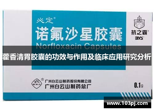 藿香清胃胶囊的功效与作用及临床应用研究分析